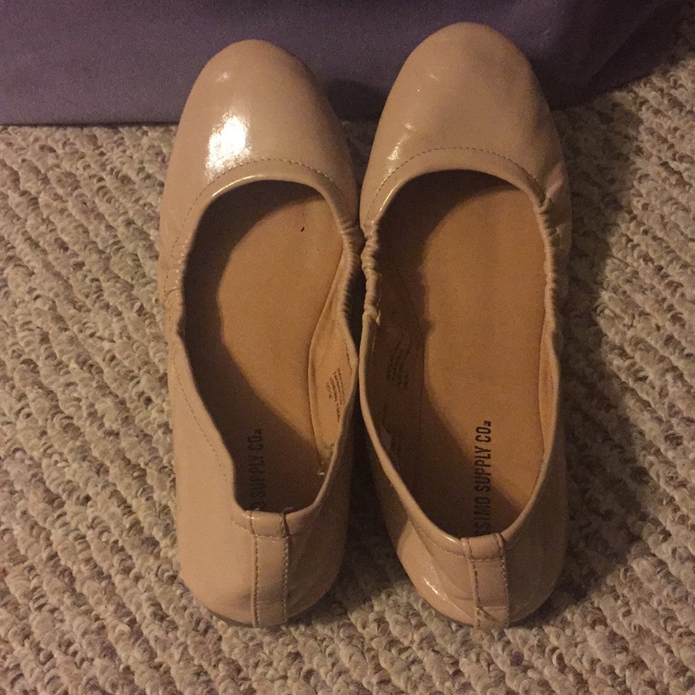 Mission supply co nude flats